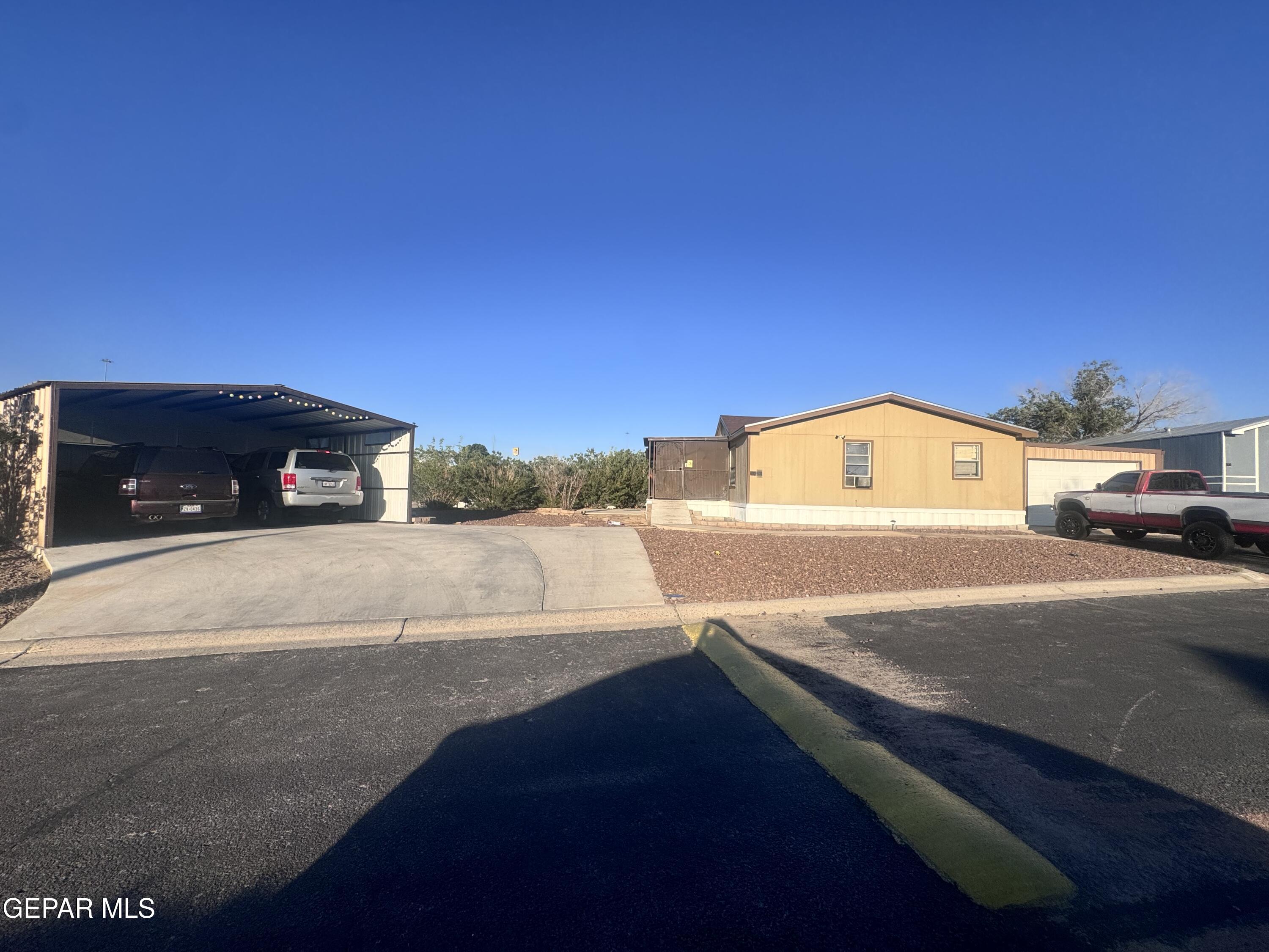 a car parked on the side of the road