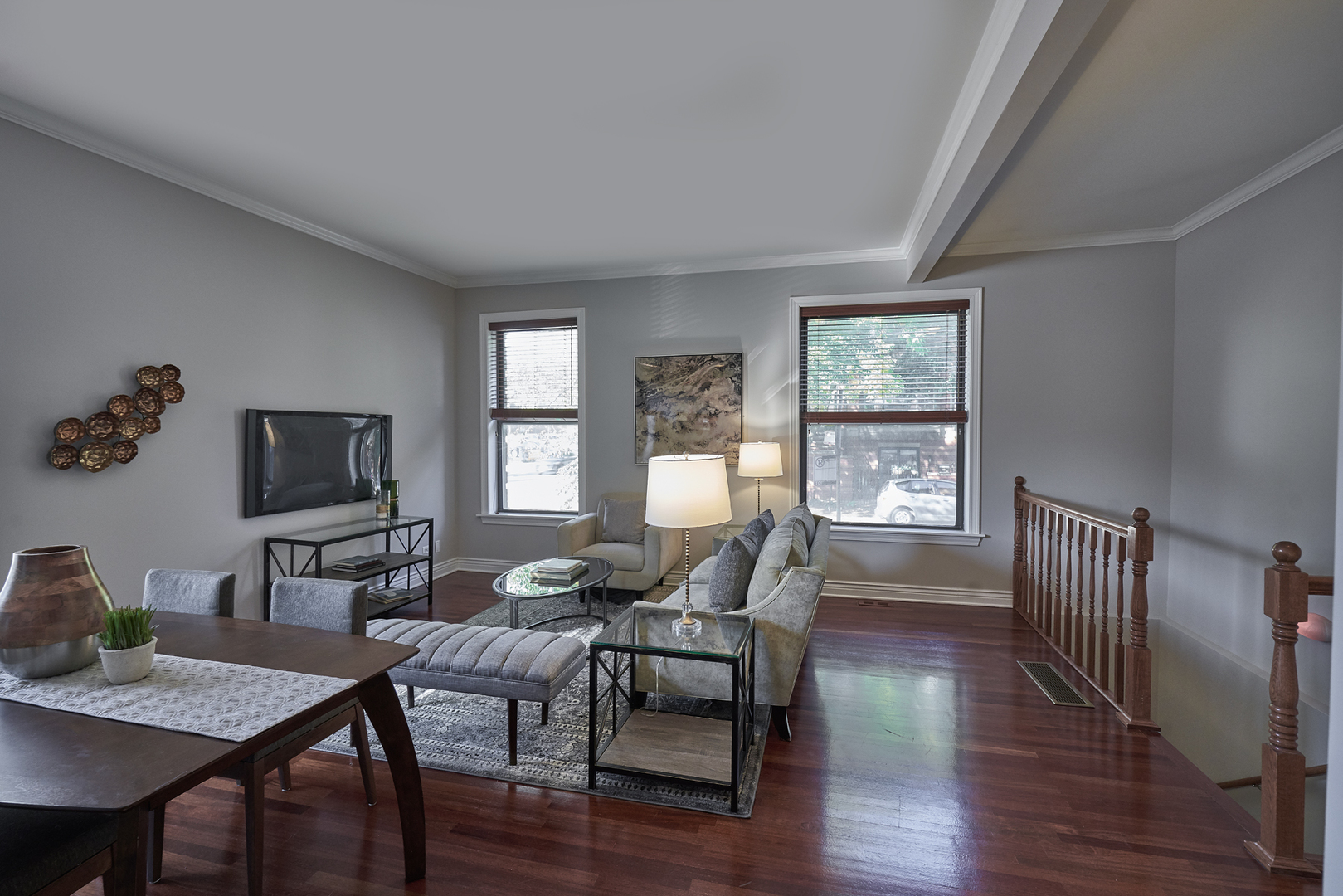 2801 North Seminary Avenue, Unit 1S Chicago, IL 60657 - Photo 6 of 21 a view of a dining room with furniture window and wooden floor