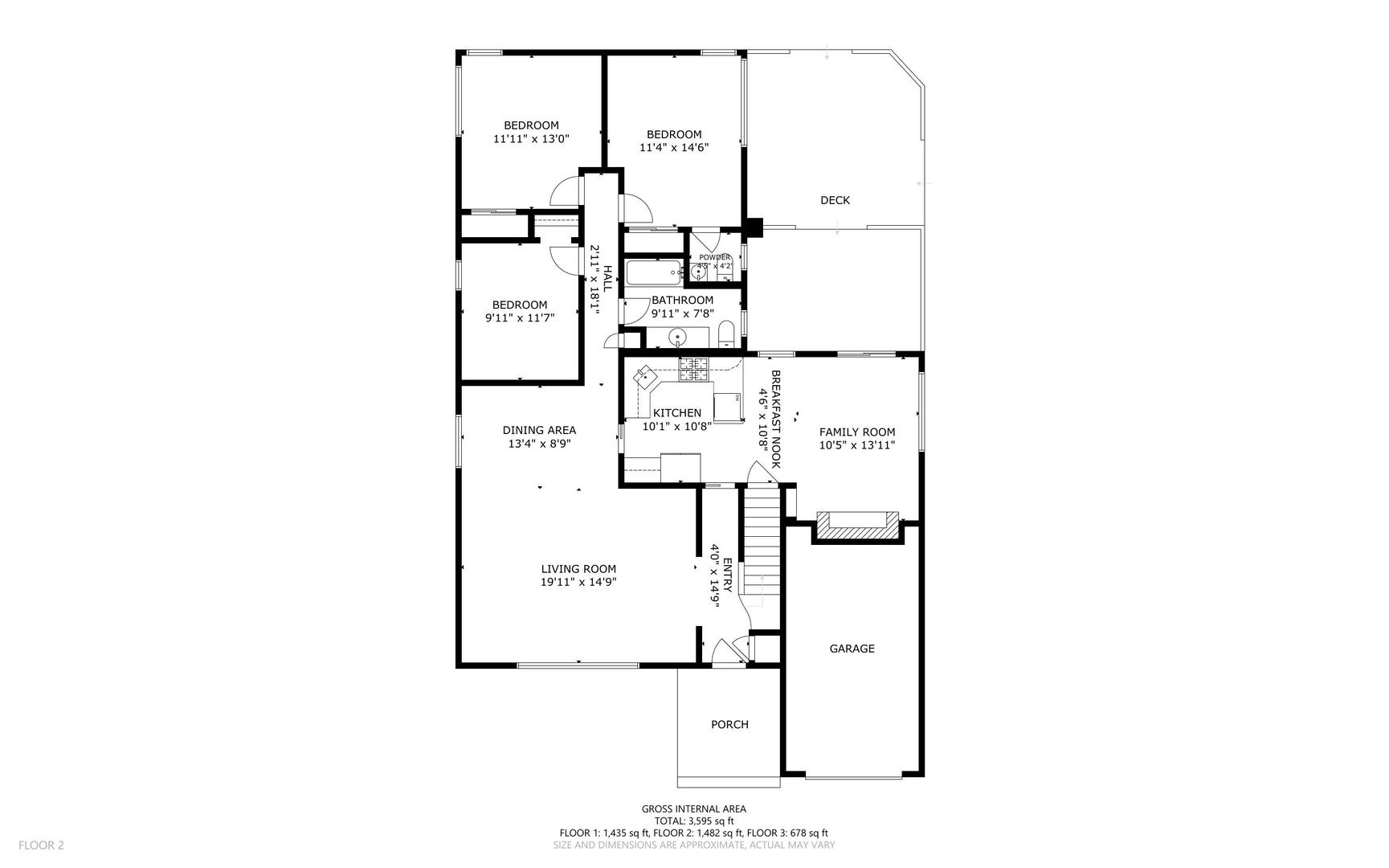 823 South Western Avenue Park Ridge, IL 60068 - Photo 36 of 39 a picture of a floor plan