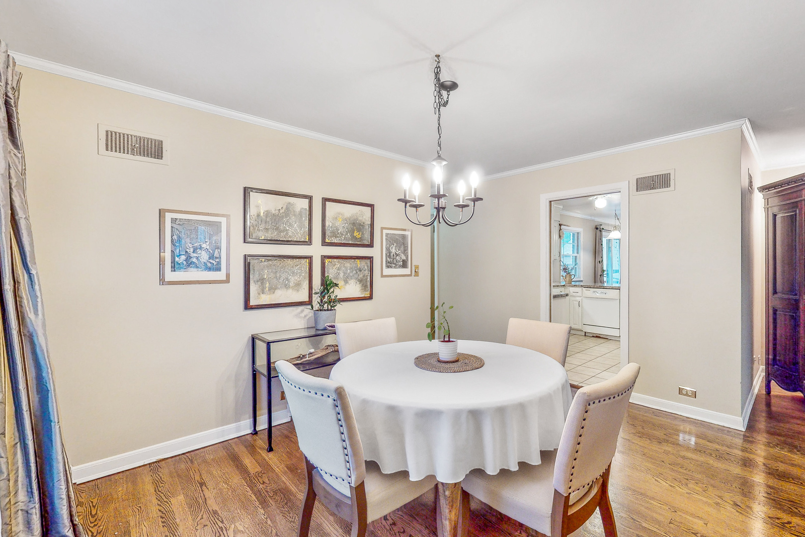 823 South Western Avenue Park Ridge, IL 60068 - Photo 8 of 39 a view of a dining room with furniture and chandelier