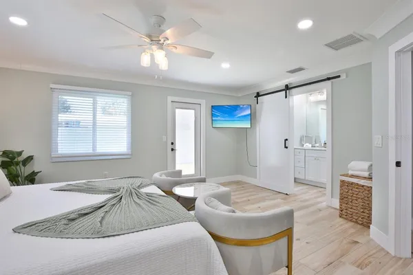 a view of city and ocean