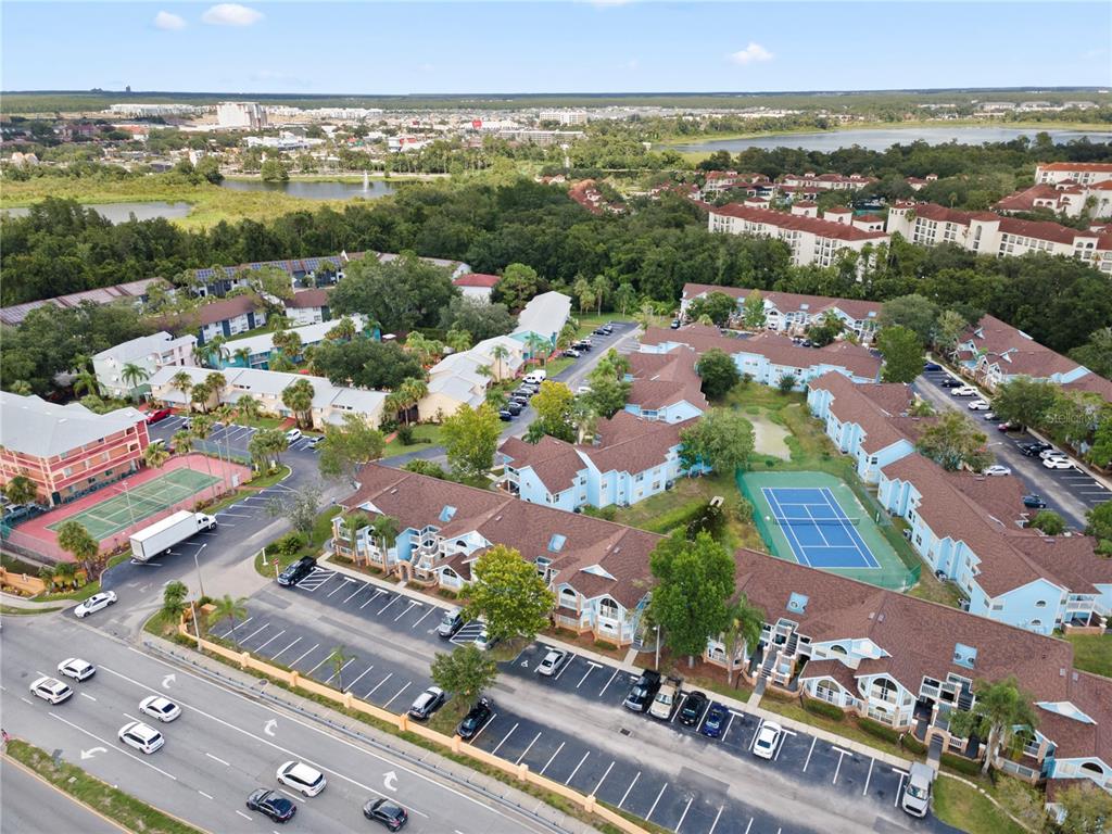 2749 North Poinciana Boulevard, Unit 15 Kissimmee, FL 34746 - Photo 32 of 36 an aerial view of a city