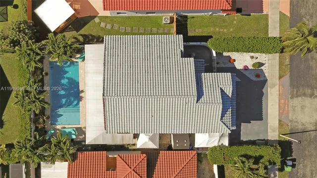 a front view of a house with outdoor space