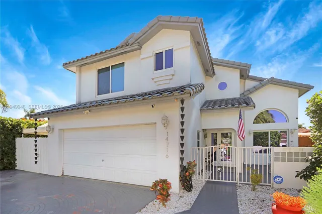 a front view of a house with entryway