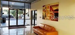 a outdoor living space with furniture