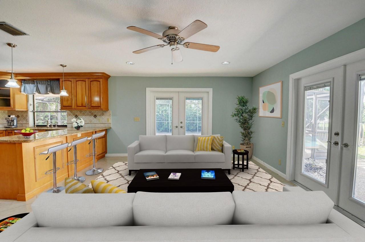 2771 Northwest 26th Street Boca Raton, FL 33434 - Photo 18 of 53 Family Room virtually staged