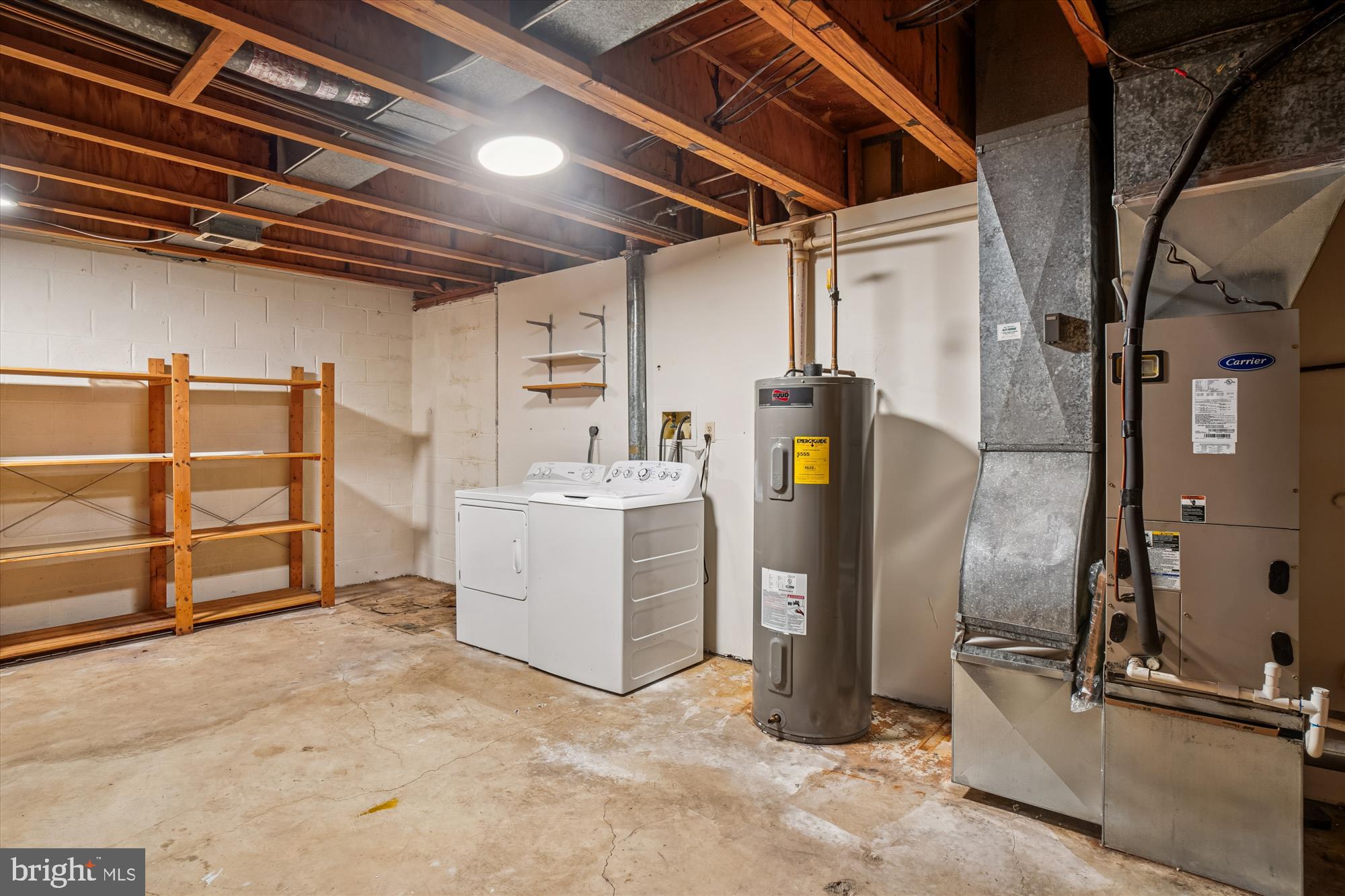3835 Ferrara Drive Silver Spring, MD 20906 - Photo 30 of 53 Large Lower Level Storage and Laundry Room