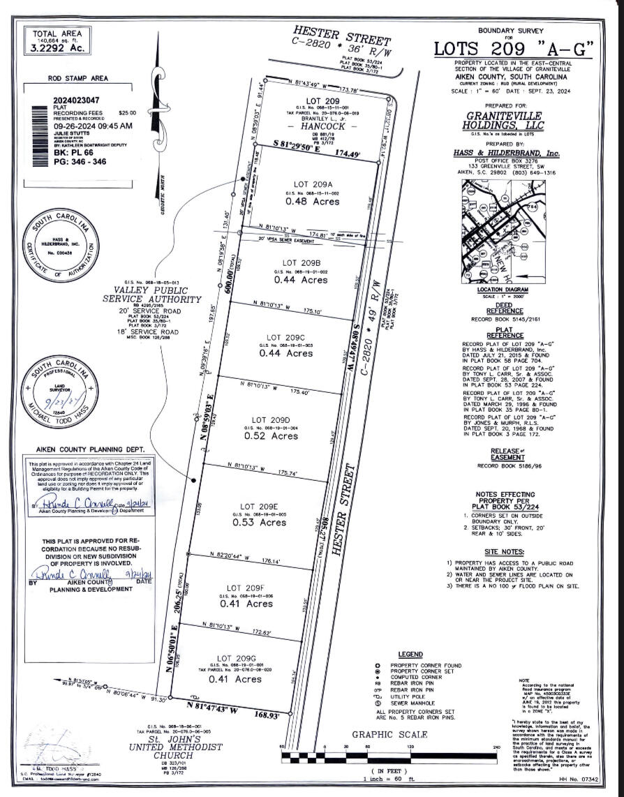 Lot 209 Hester Street Graniteville, SC 29829 - Photo 1 of 2