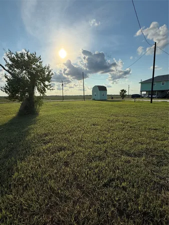 a view of a green field