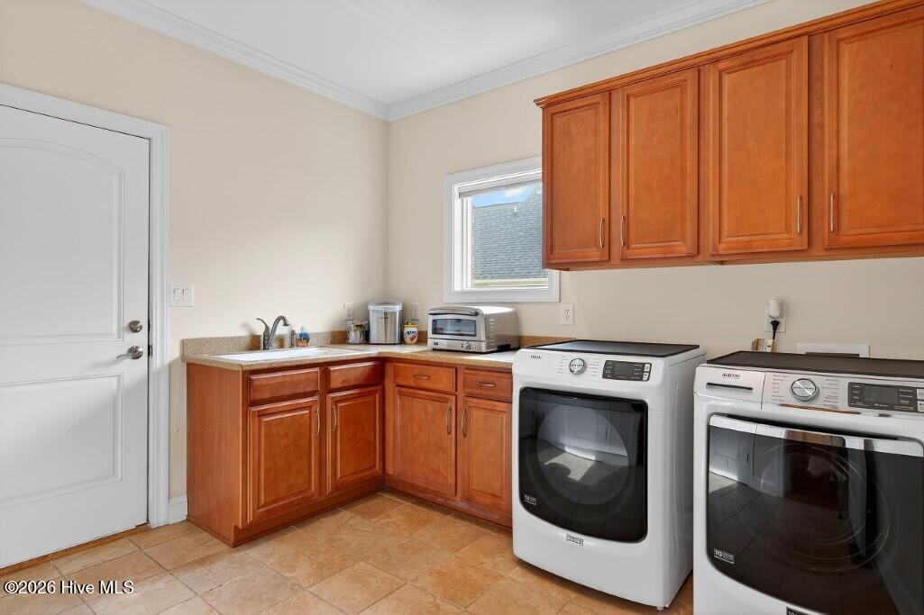 100 Lookout Ridge Cedar Point, NC 28584 - Photo 19 of 48 large laundry room with utility sink