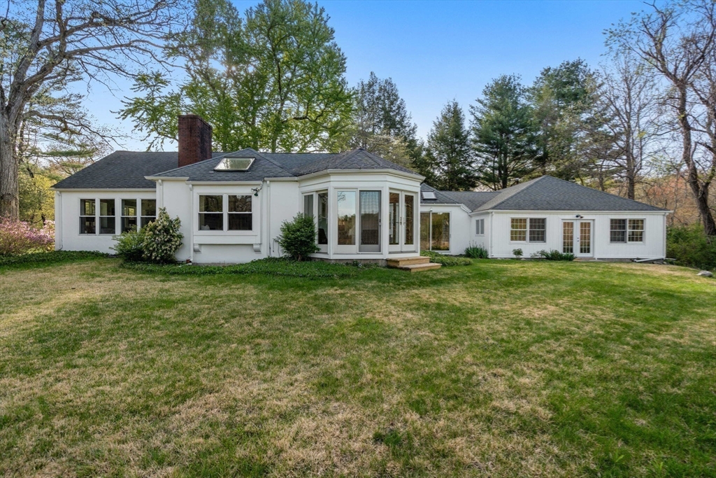 12 Granison Road Weston, MA 02493 - Photo 29 of 32 a front view of house with yard and green space