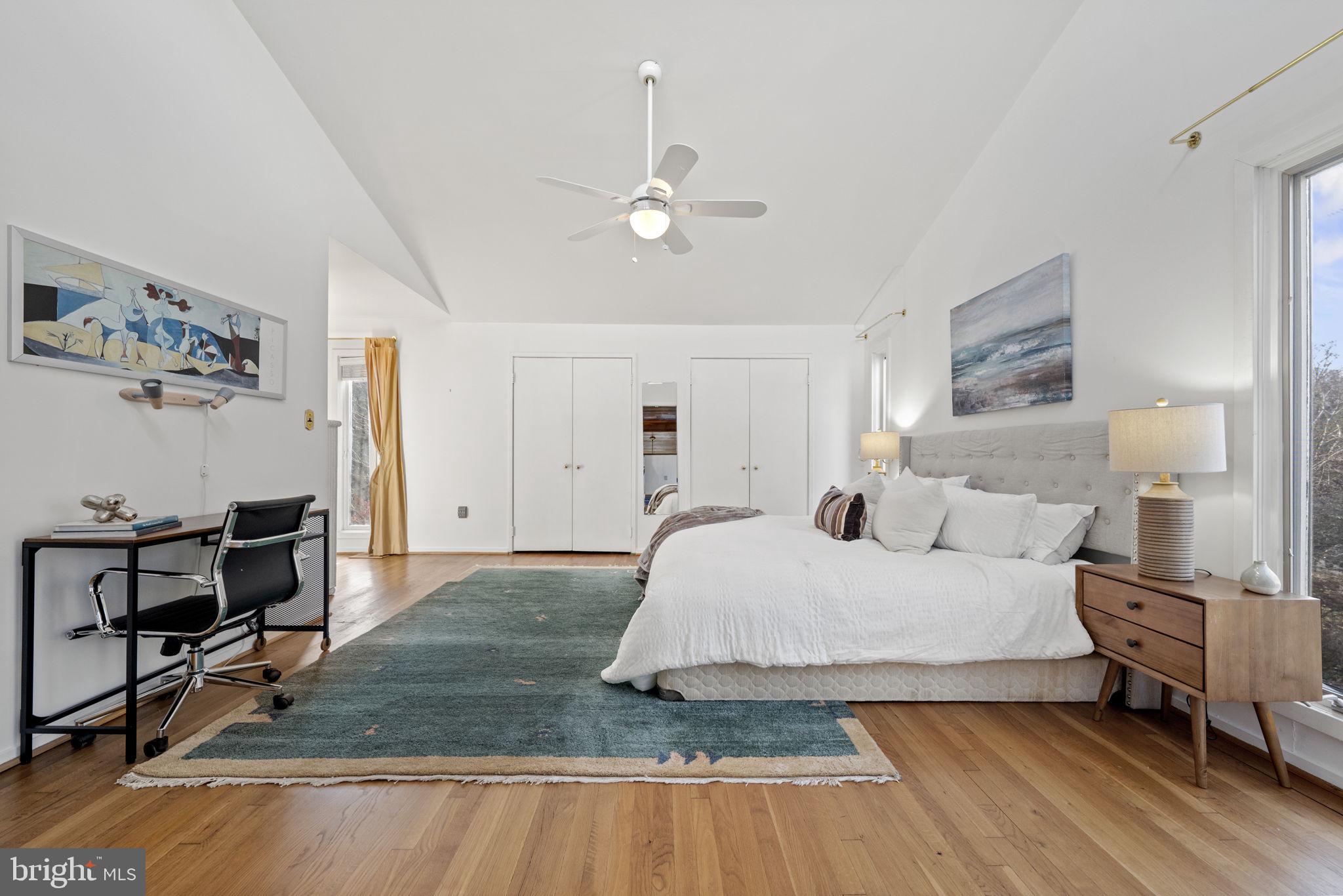 8613 Timber Hill Lane Potomac, MD 20854 - Photo 12 of 27 Primary bedroom with sprawling hardwood