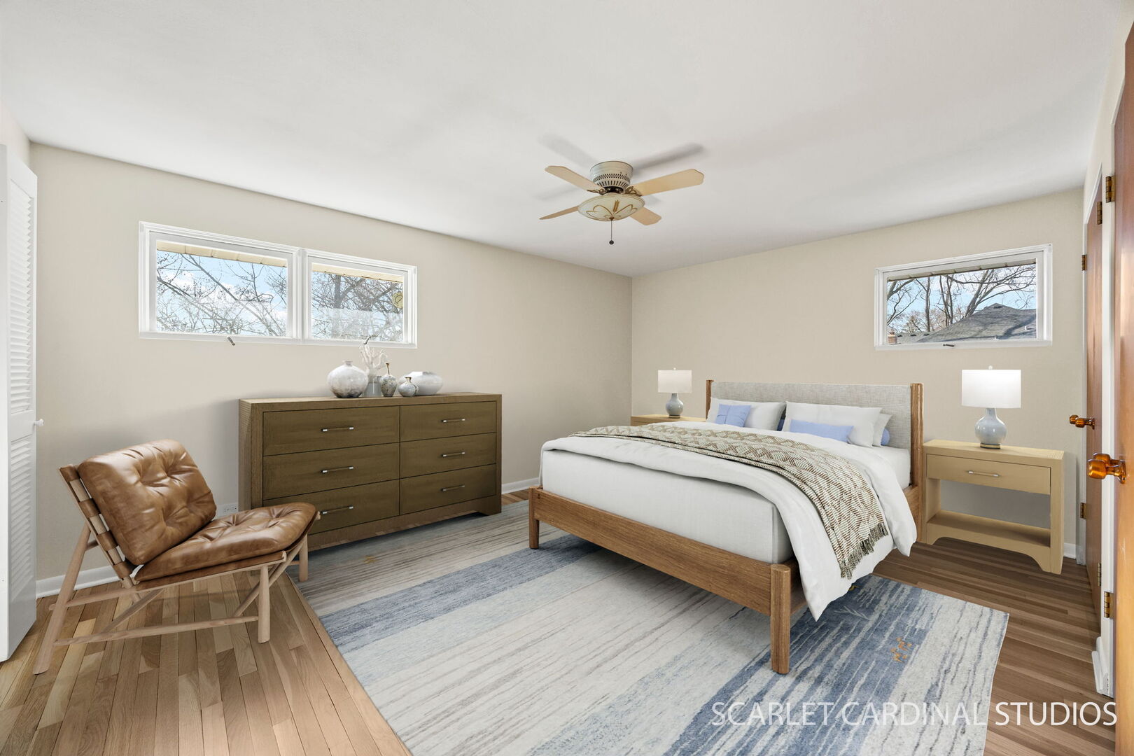 1210 Lawnmeadow Lane Naperville, IL 60540 - Photo 15 of 37 a bedroom with a bed and chair