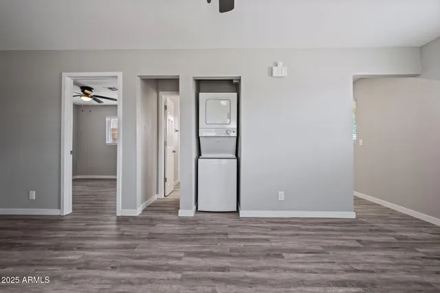 a view of wooden floor