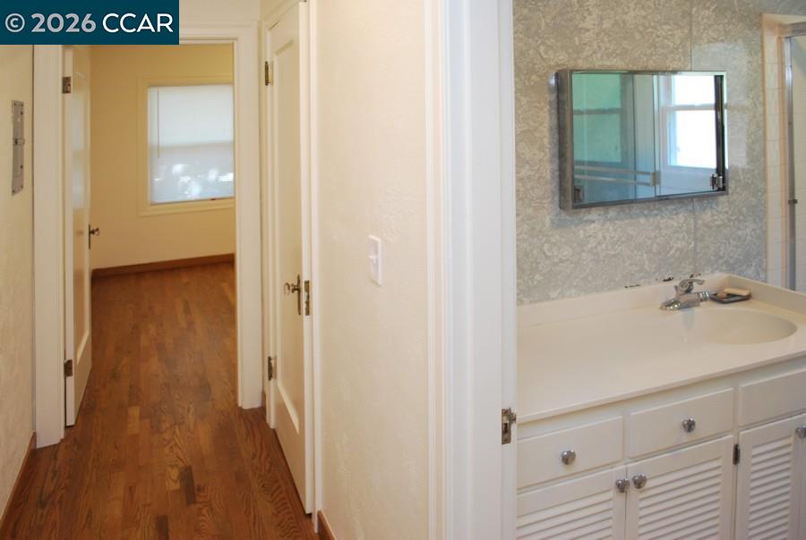 2652 Reliez Valley Road Martinez, CA 94553 - Photo 16 of 34 a bathroom with a sink and a mirror