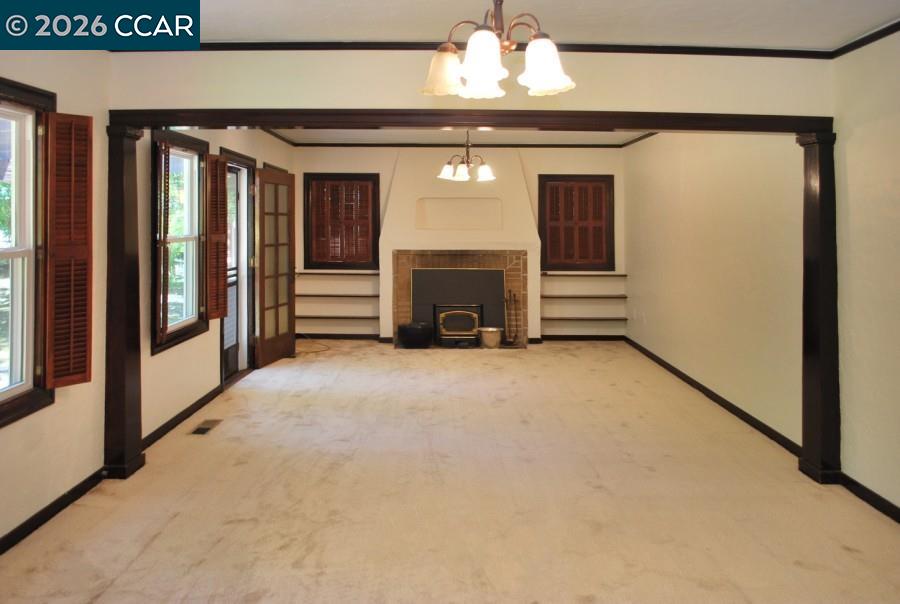 2652 Reliez Valley Road Martinez, CA 94553 - Photo 5 of 34 a view of livingroom with fireplace and window