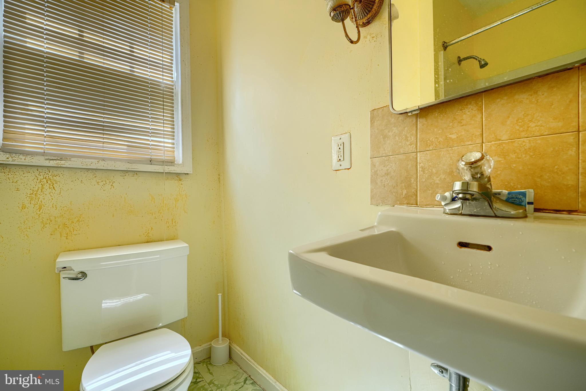 502 Grovethorn Road Middle River, MD 21220 - Photo 15 of 20 a bathroom with a sink and a toilet