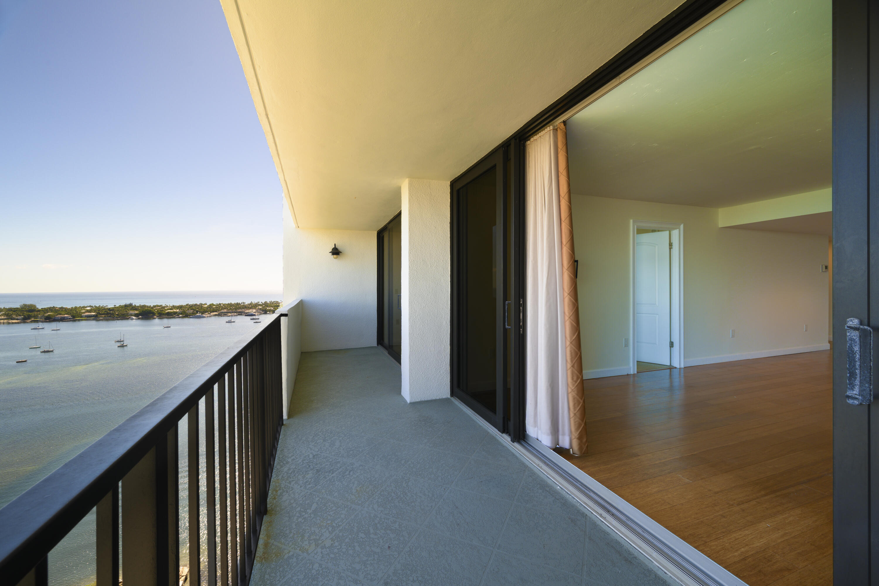 5600 North Flagler Drive, Unit 2507 West Palm Beach, FL 33407 - Photo 6 of 25 OVERSIZED BALCONY