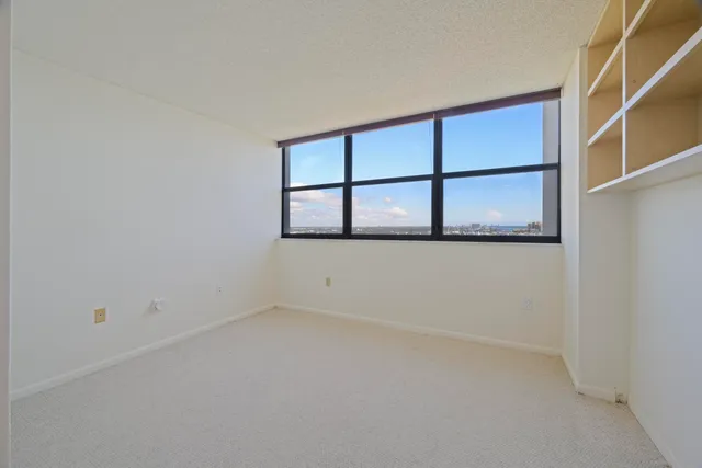 a view of room with walk in closet