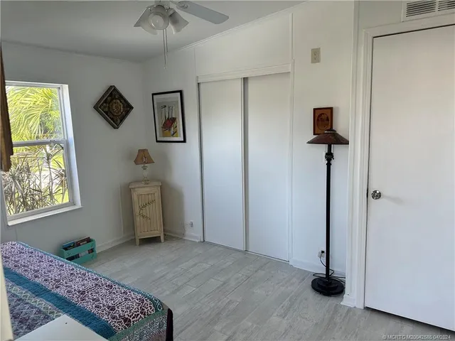 a outdoor view with a seating space