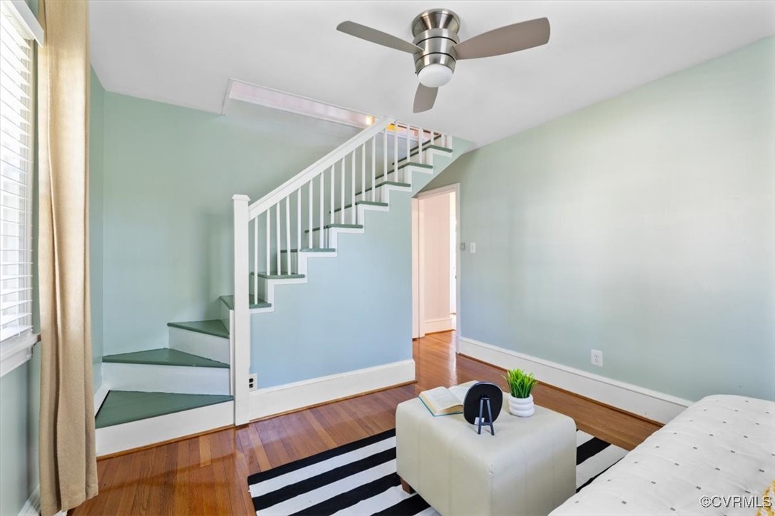 910 Orchard Road Richmond, VA 23226 - Photo 15 of 35 Bedroom with stairs leading to 3rd floor
