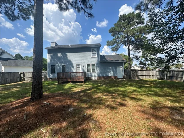 a view of a backyard with a garden