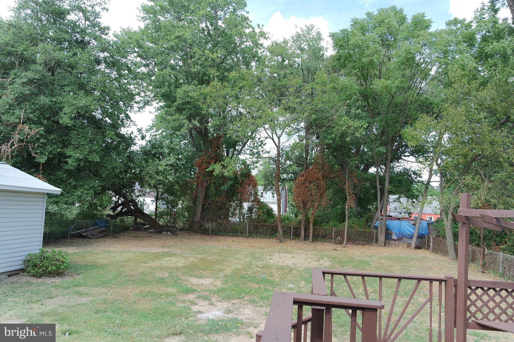 6716 Larkspur Road Morningside, MD 20746 - Photo 20 of 23 a view of backyard with green space