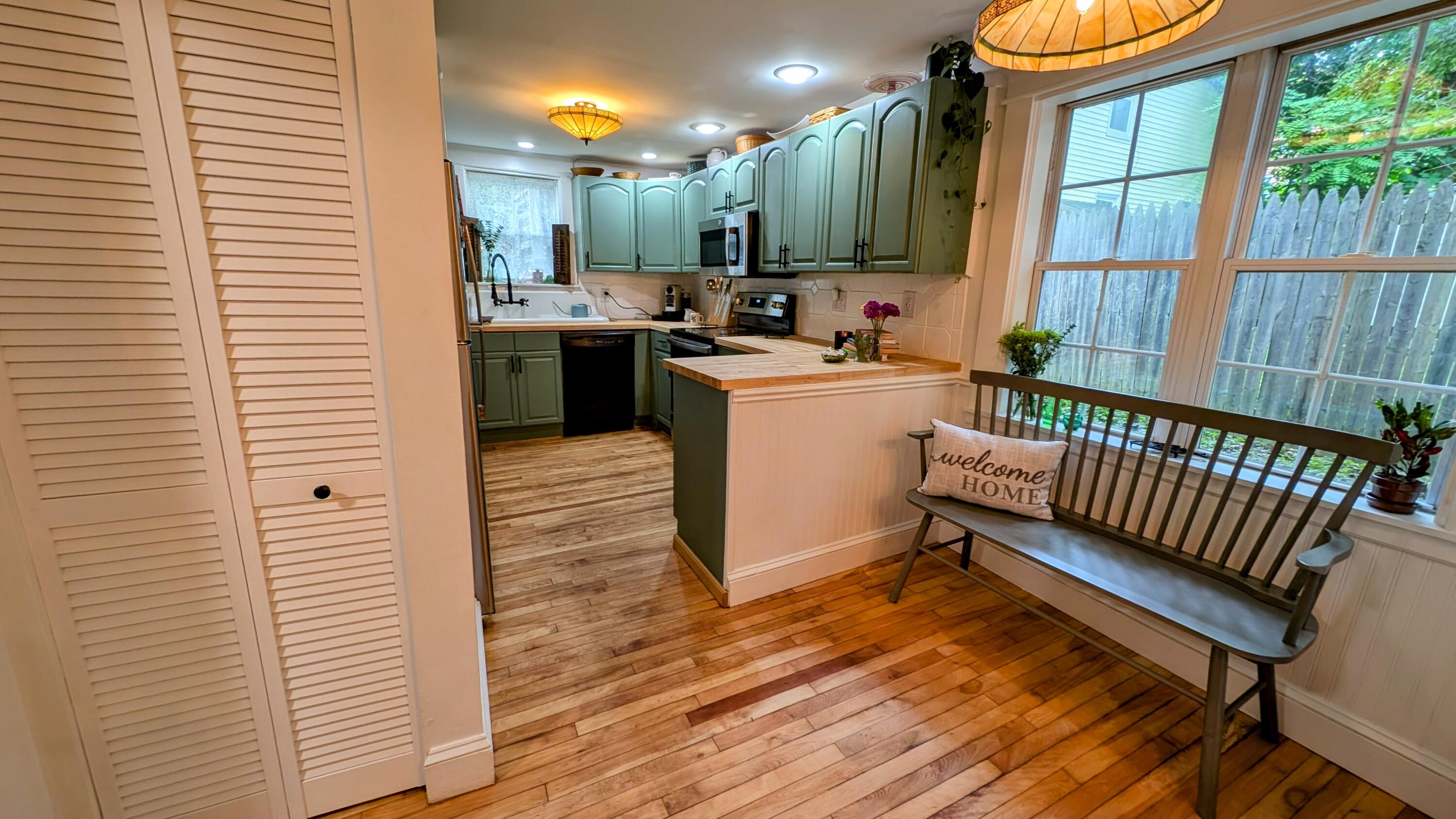 15 Highland Lane Bangor, ME 04401 - Photo 26 of 78 Kitchen from Dining Room (Lights On)