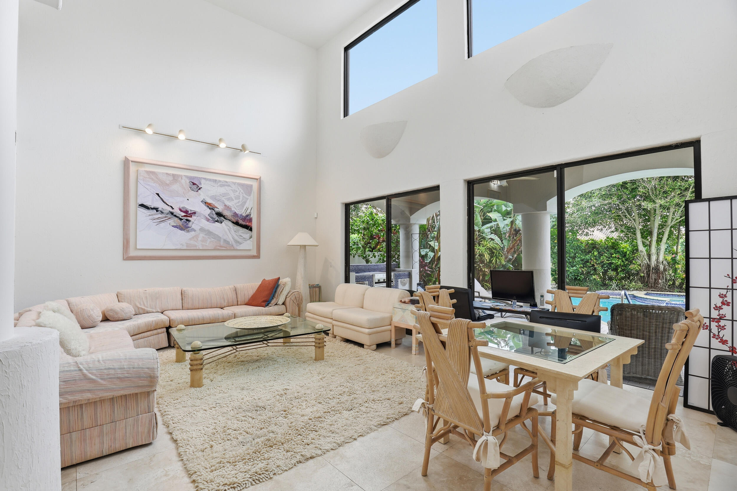 2248 Northwest 60th Street Boca Raton, FL 33496 - Photo 21 of 70 a living room with furniture and a large window