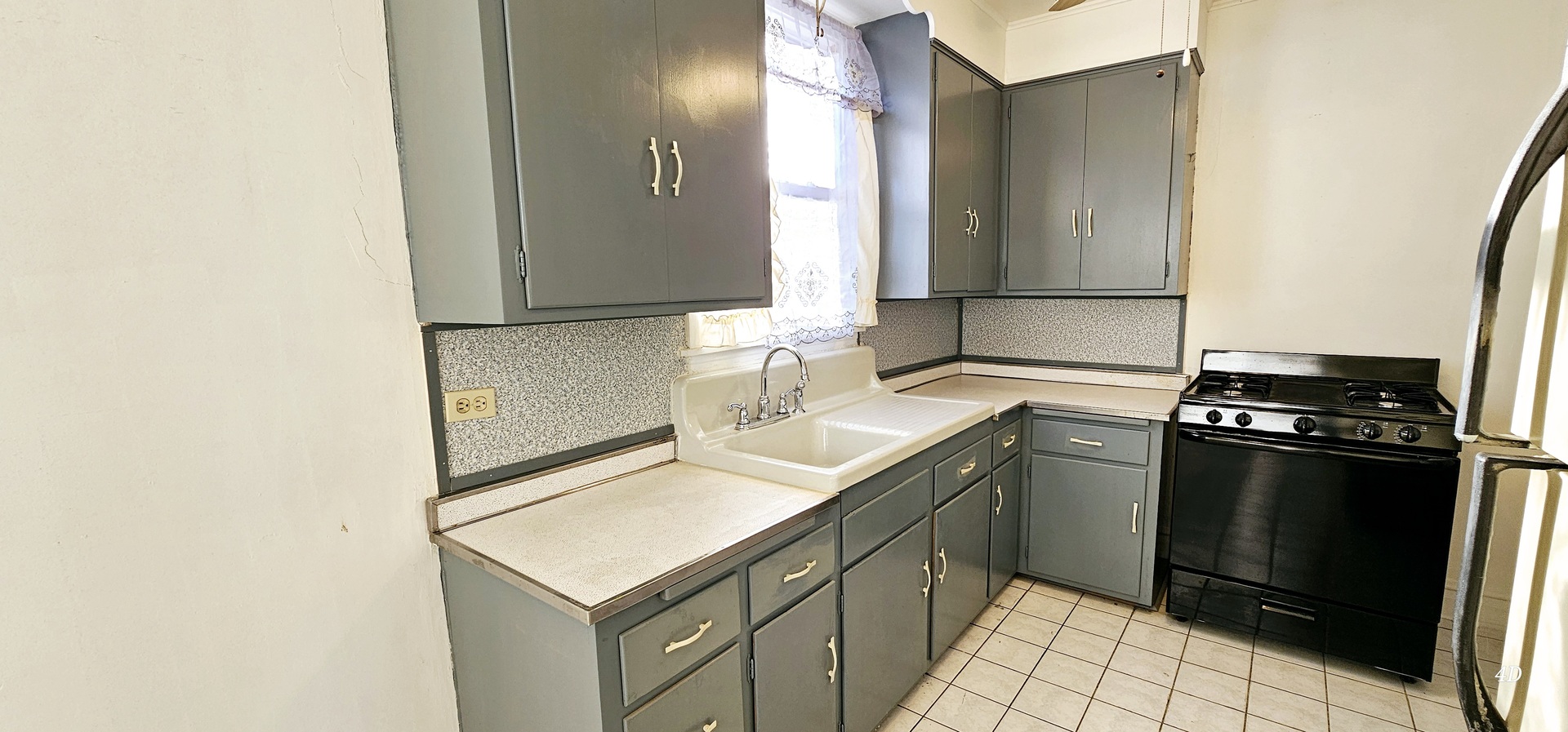 7400 Archer Road, Unit 7400 Justice, IL 60458 - Photo 34 of 76 a kitchen with a sink and a refrigerator