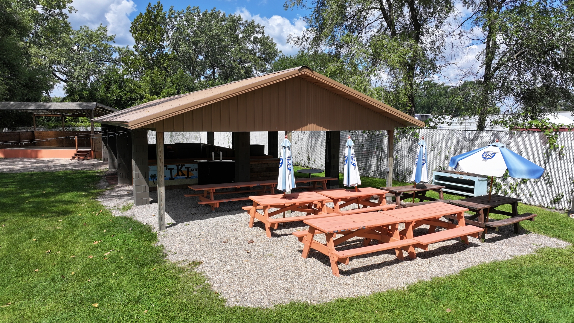 7400 Archer Road, Unit 7400 Justice, IL 60458 - Photo 8 of 76 a backyard of a house with yard barbeque oven and outdoor seating