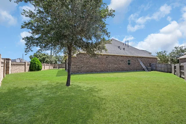 a view of outdoor space and yard