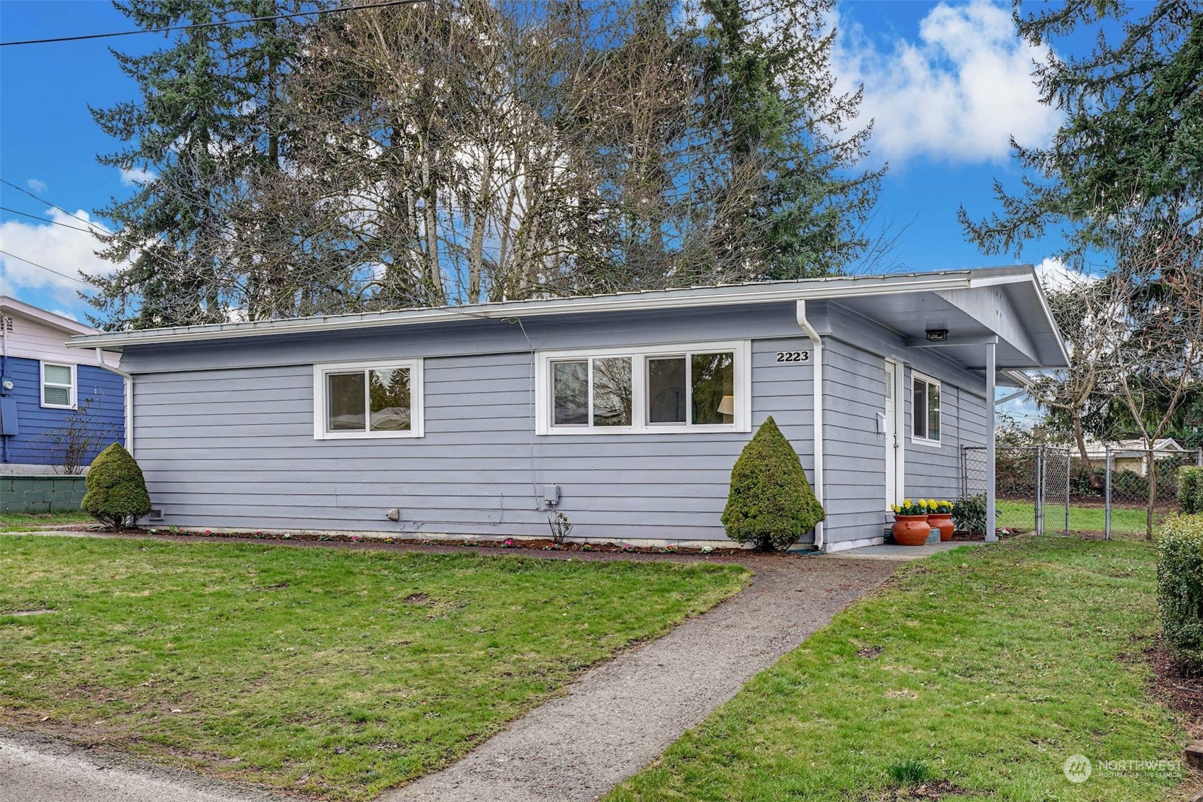 2223 Northeast 8th Place Renton, WA 98056 - Photo 1 of 32 a view of outdoor space yard and front view of a house