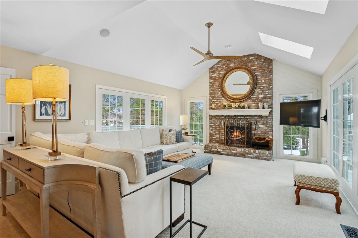 2250 Lisson Road Naperville, IL 60565 - Photo 17 of 53 a living room with furniture and a fireplace