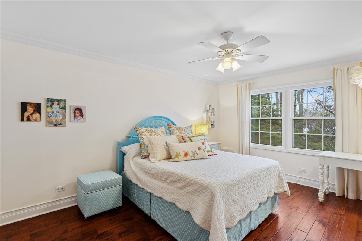 2250 Lisson Road Naperville, IL 60565 - Photo 35 of 53 a bedroom with a bed and a window