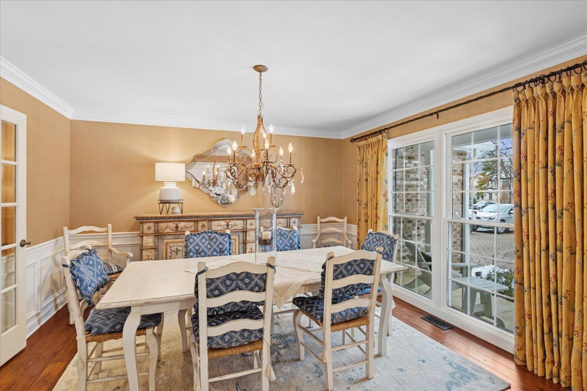 2250 Lisson Road Naperville, IL 60565 - Photo 7 of 53 a view of a dining room with furniture window and outside view