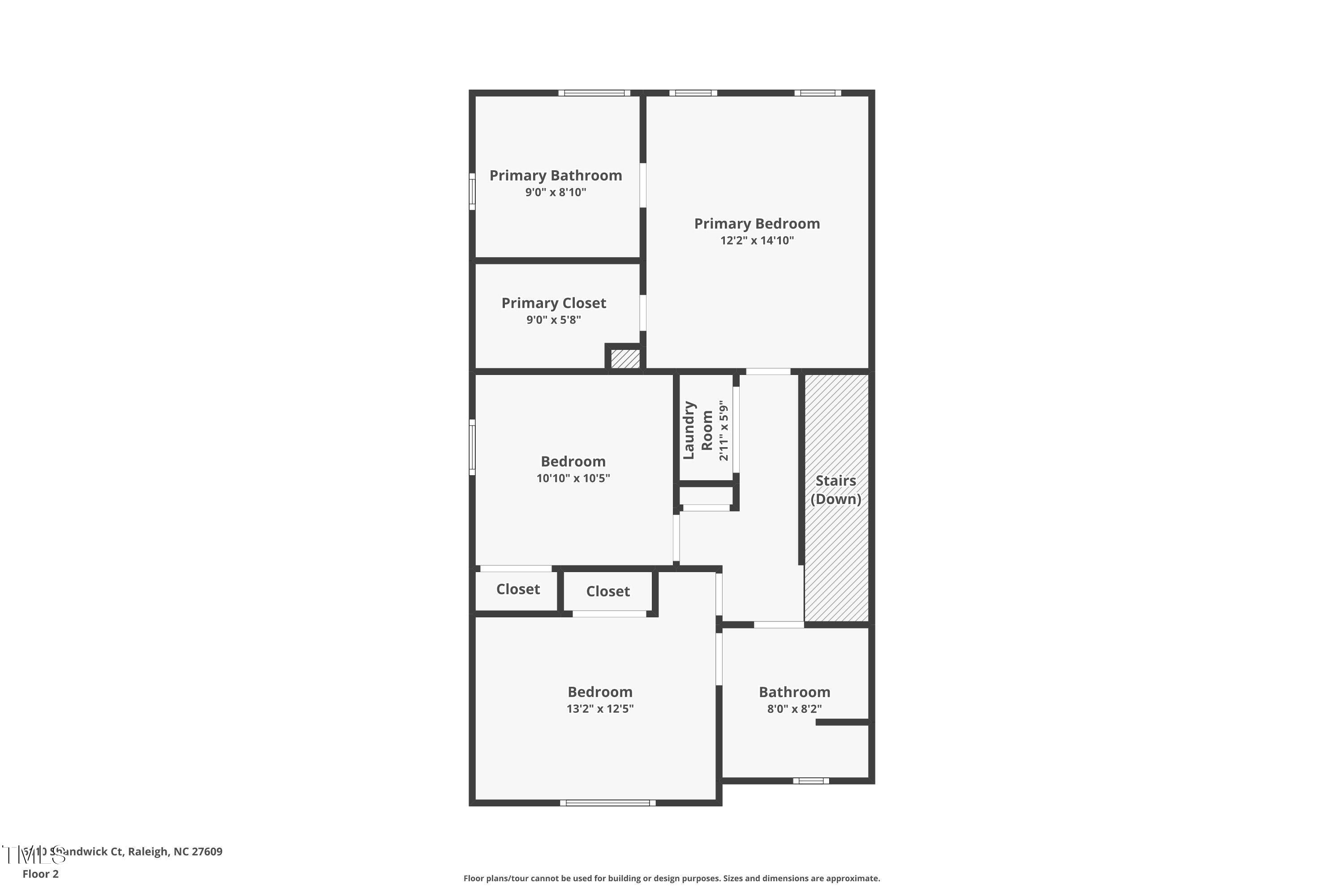 6110 Shandwick Court Raleigh, NC 27609 - Photo 20 of 20 Floor-2 (2)