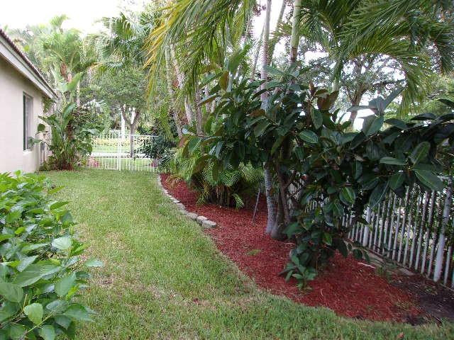 1564 Sunset Way Weston, FL 33327 - Photo 32 of 40 a view of a yard with plants and trees