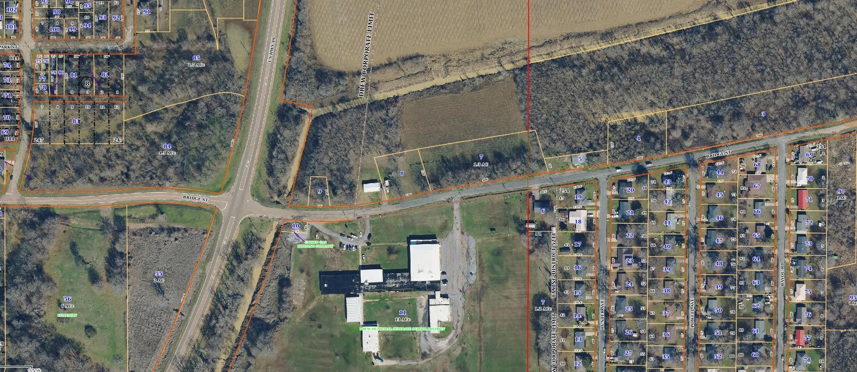 0 Swoop Road Drew, MS 38737 - Photo 9 of 15 Map