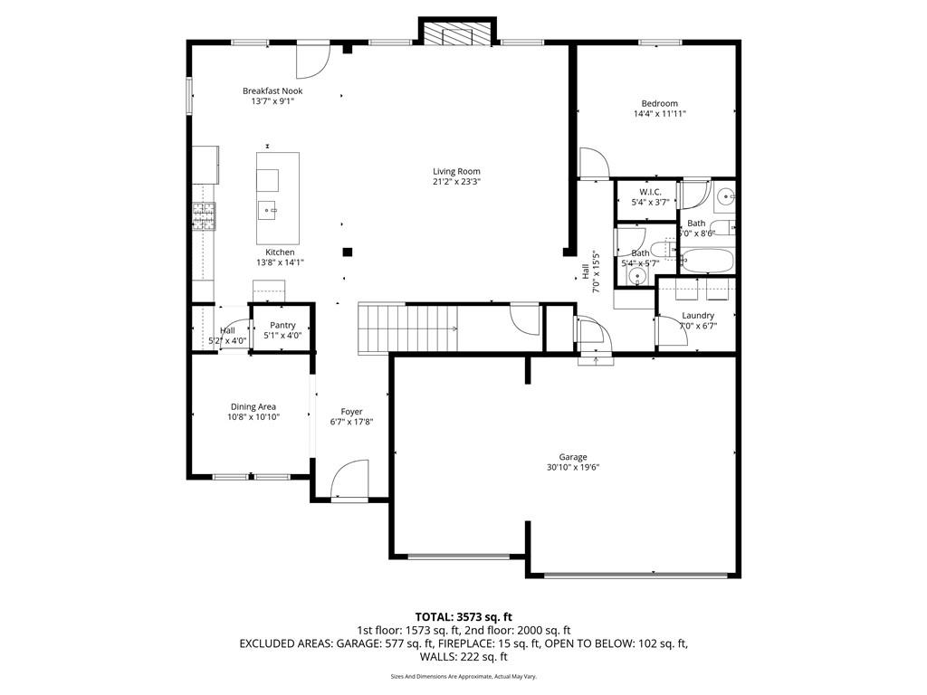 3258 Thicket Lane Atlanta, GA 30349 - Photo 37 of 38 a picture of a room with a floor and a white wall