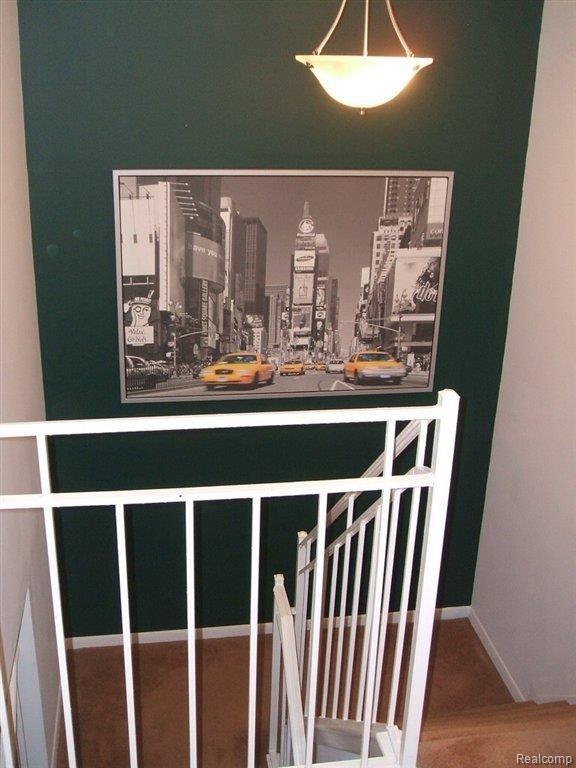 3529 Crooks Road, Unit 27 Royal Oak, MI 48073 - Photo 14 of 15 Upper Staircase crooks3529_16