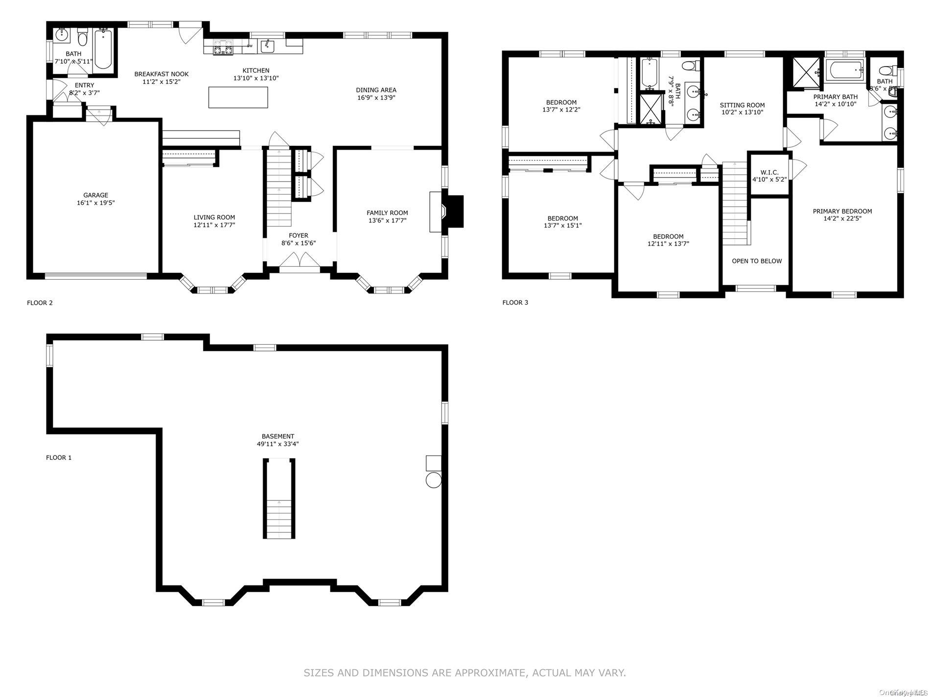 968 Bowe Road Valley Stream, NY 11580 - Photo 36 of 36 a picture of floor plan