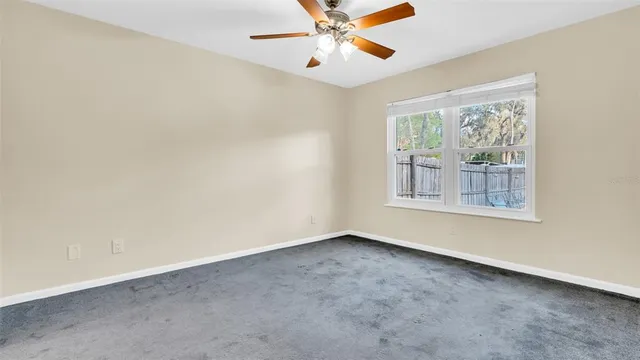 a view of a bathroom with a glass door