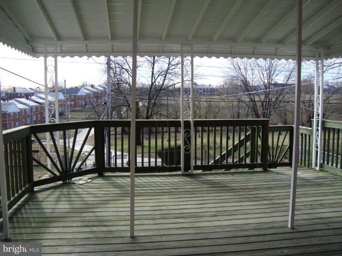 861 Bradhurst Road Baltimore, MD 21212 - Photo 3 of 17 Deck - View from