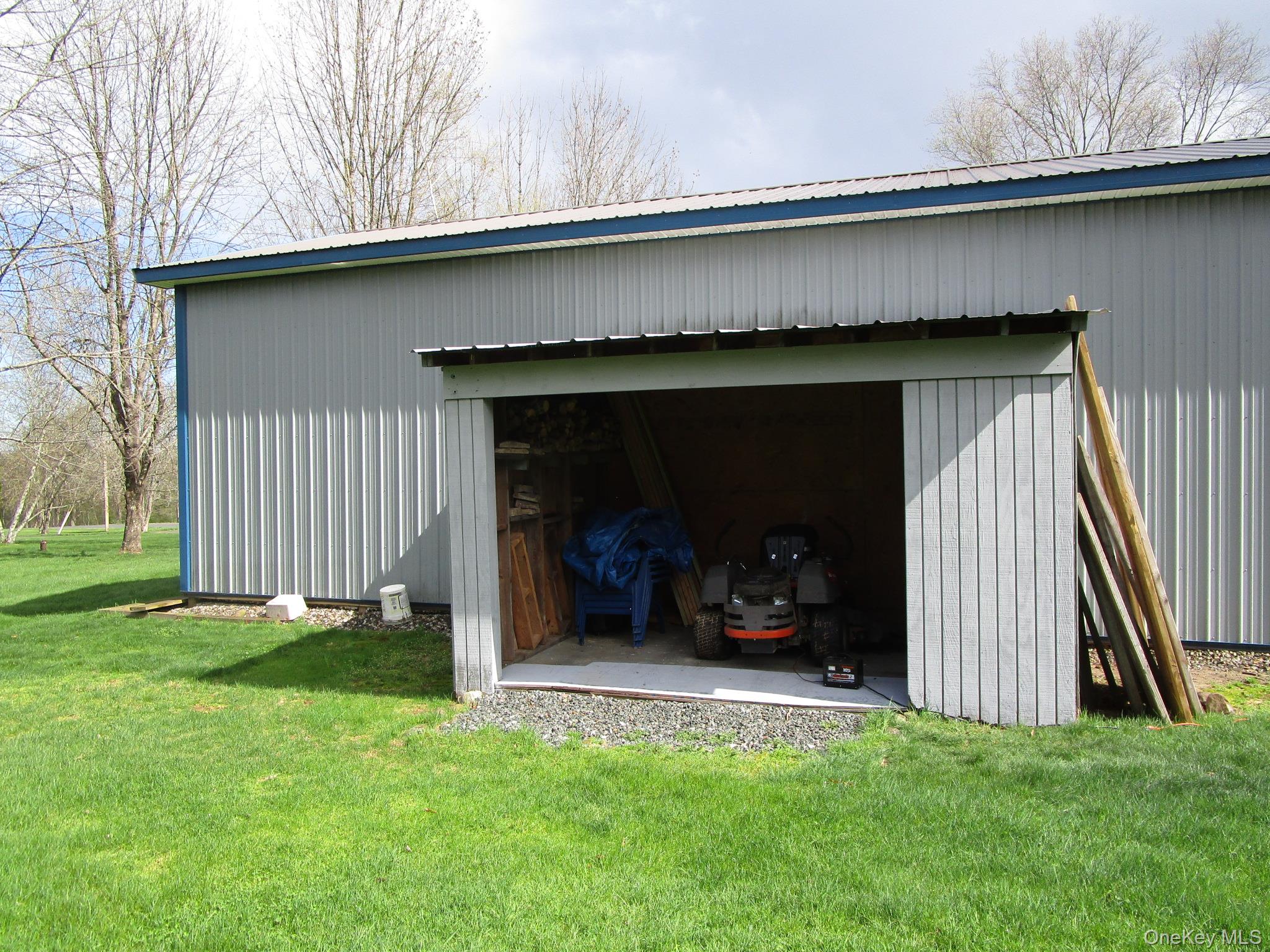 180 Ridge Drive Middletown, NY 10940 - Photo 31 of 43 Open shed at the rear of pole barn