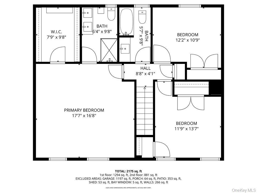 180 Ridge Drive Middletown, NY 10940 - Photo 43 of 43 2nd. floor plan