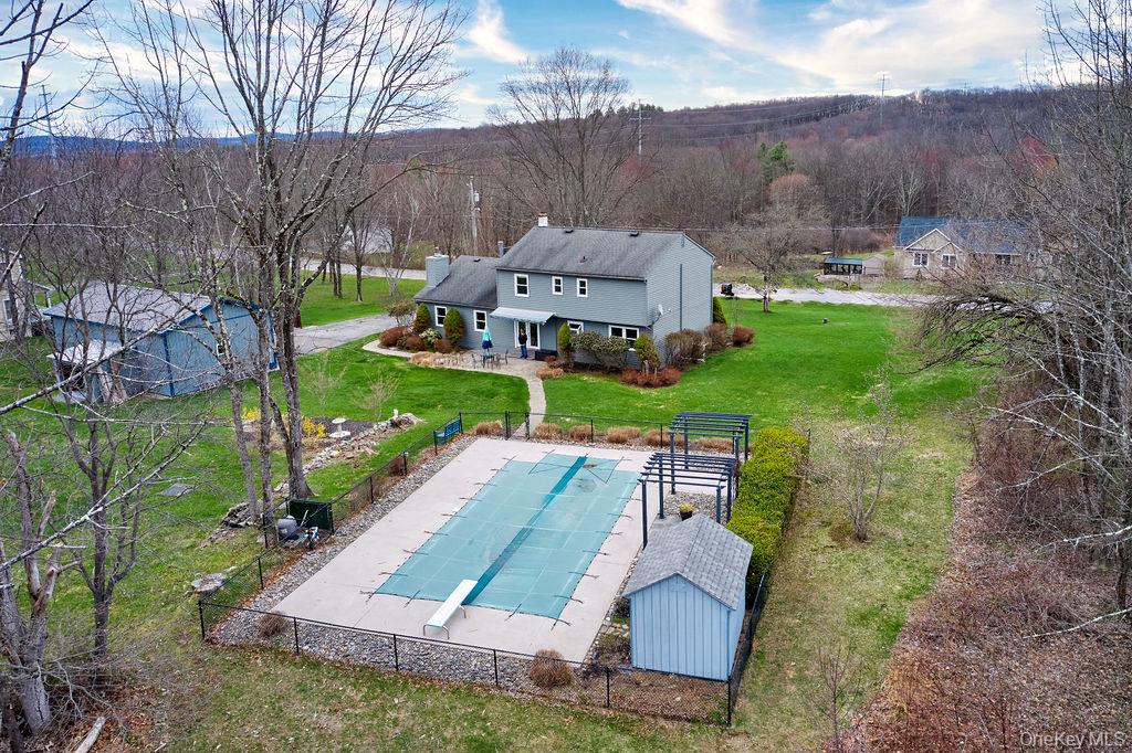 180 Ridge Drive Middletown, NY 10940 - Photo 36 of 43 View of rear of house with pool
