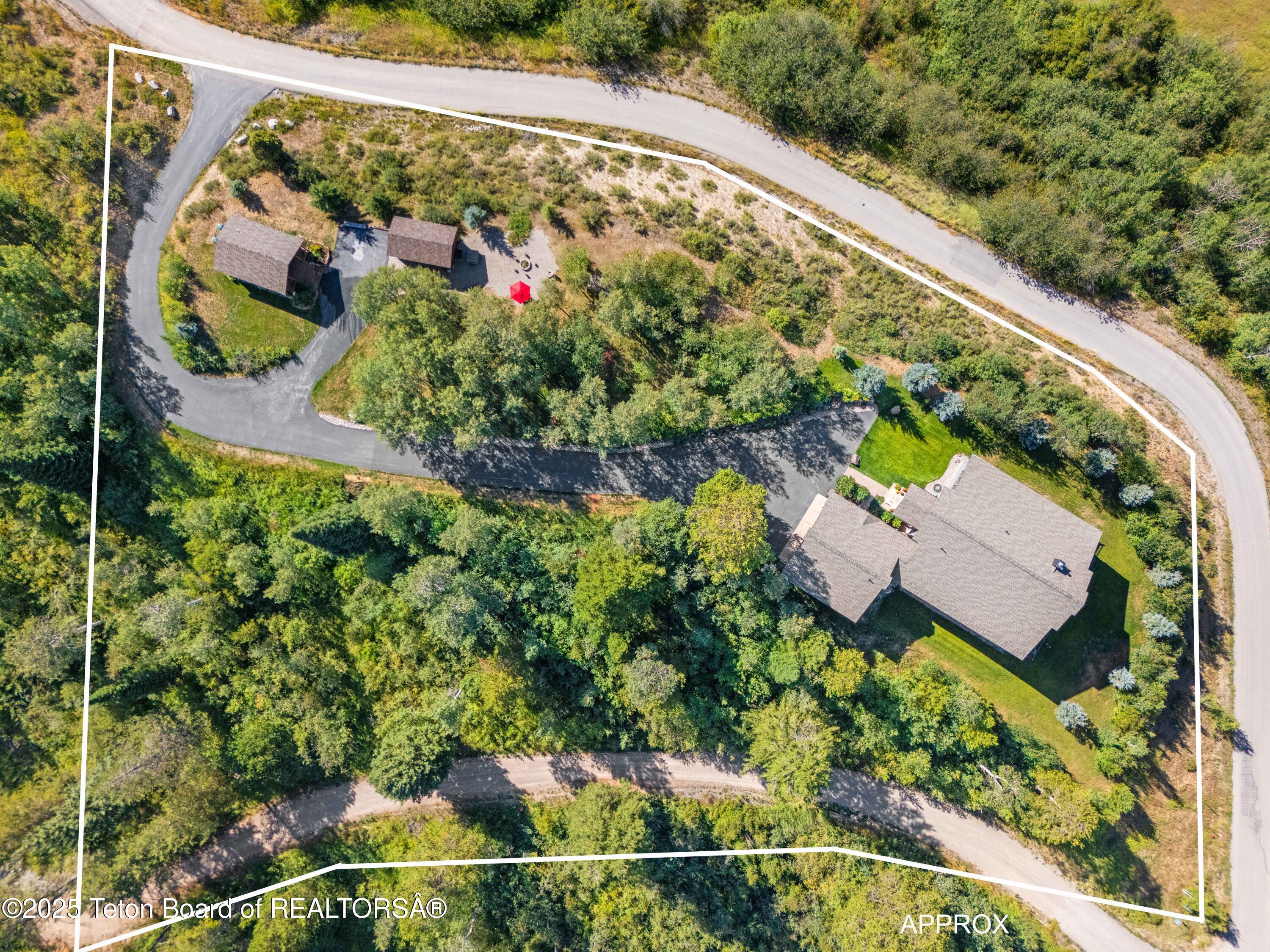 374 Upper Ridge Rd, Alpine Aerial