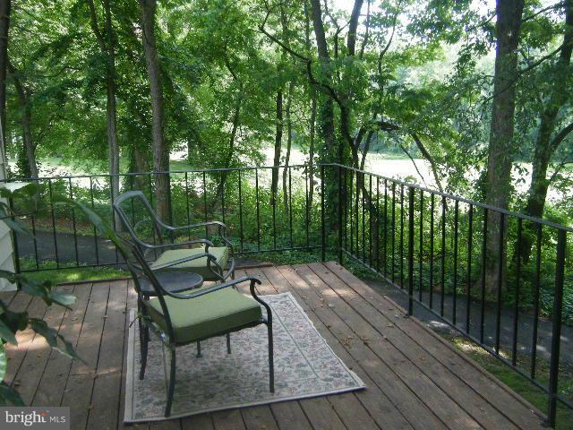 2277 Double Eagle Court Reston, VA 20191 - Photo 12 of 26 Deck looks on to the fairway.