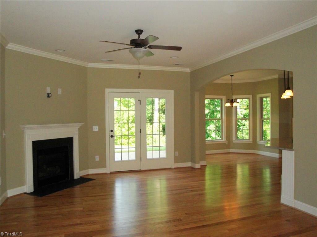 2230 Renaissance Lane High Point, NC 27262 - Photo 4 of 25 The Cottage plan provides a very open, bright and natural light filled home! Fireplace has gas logs.